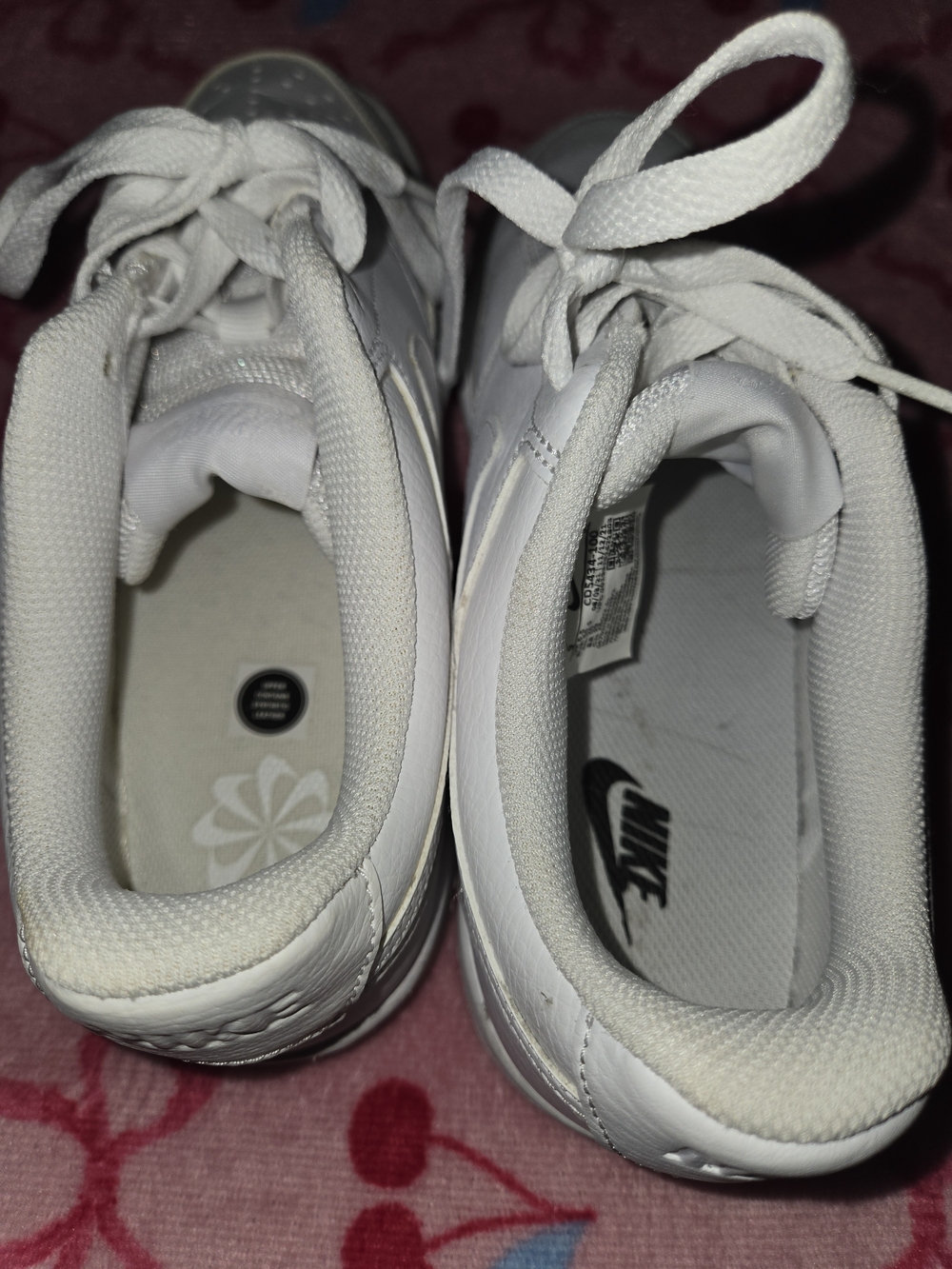 Nike Air Force 1- White Low-Top Sneakers - Picture 5 of 5